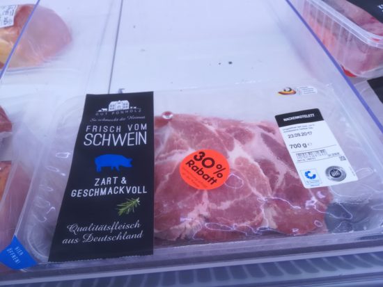 MHD abgelaufenes Fleisch im Netto