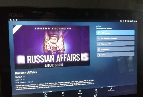 Amazon Serie Russian affairs